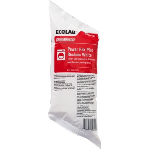 Ecolab StainBlaster Power Pak Reclaim White Laundry Stain Remover (12/CS) 