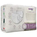 Abena North America Bambo Nature Diaper, Size 1 (216/CS) 