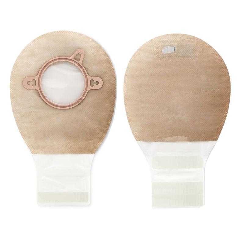 Hollister New Image 18283 Two-Piece Beige Ostomy Pouch, Pre-cut to Fit 57 mm, Red Match (20/BX) 