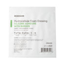 McKesson Silicone Adhesive with Border Silicone Foam Dressing, 7 x 7 Inch Sacral (Case of 200)