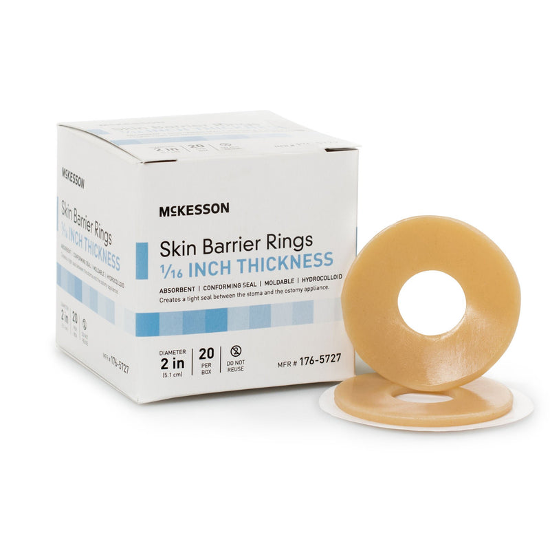 McKesson Skin Barrier Ring, 1/16-Inch Thick, 2-Inch Diameter (Case of 160)
