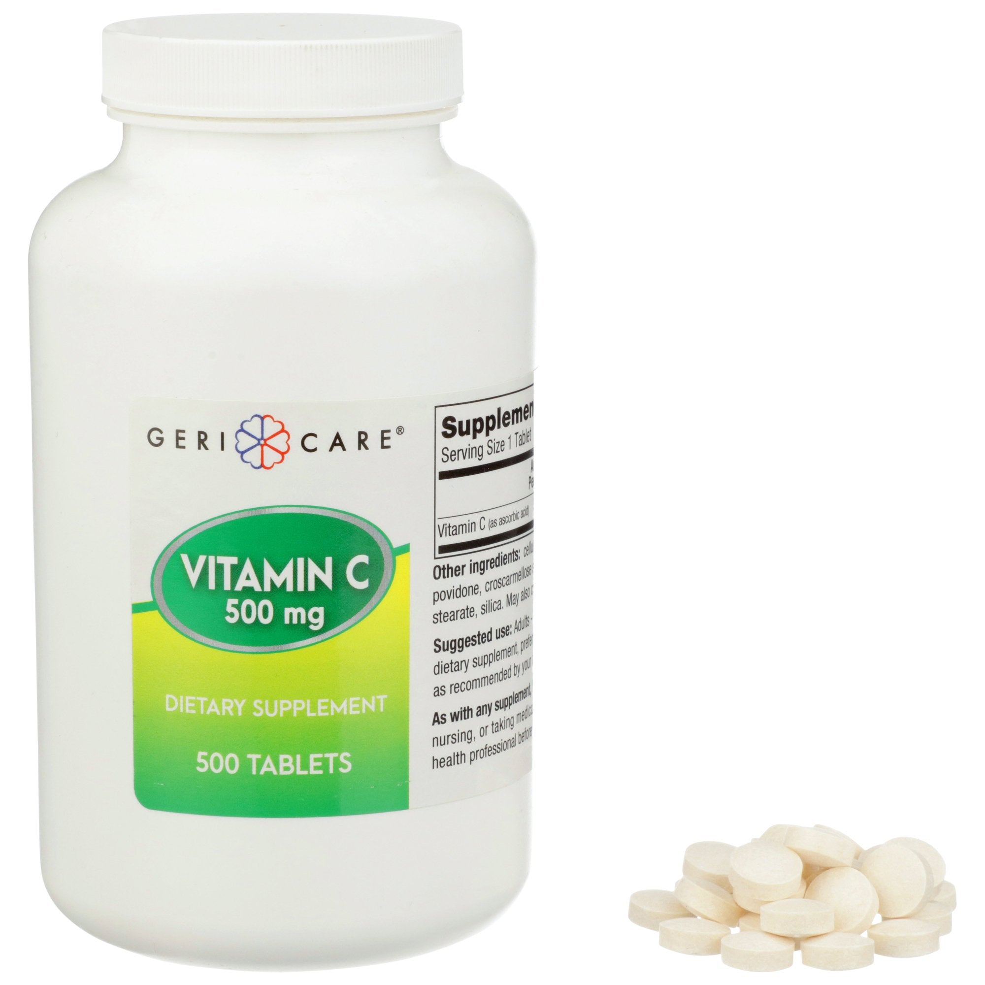 Geri-Care Geri-Care Ascorbic Acid Vitamin C Supplement (12/CS) 