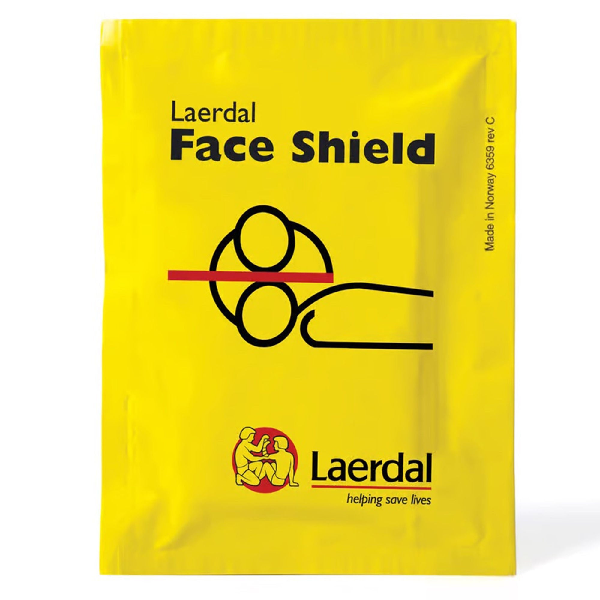 Laerdal CPR Face Shield CPR Barrier (Pack of 10) 