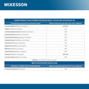 McKesson Confiderm 6.8C Nitrile Exam Glove, Extra Large, Blue (Case of 1800) 