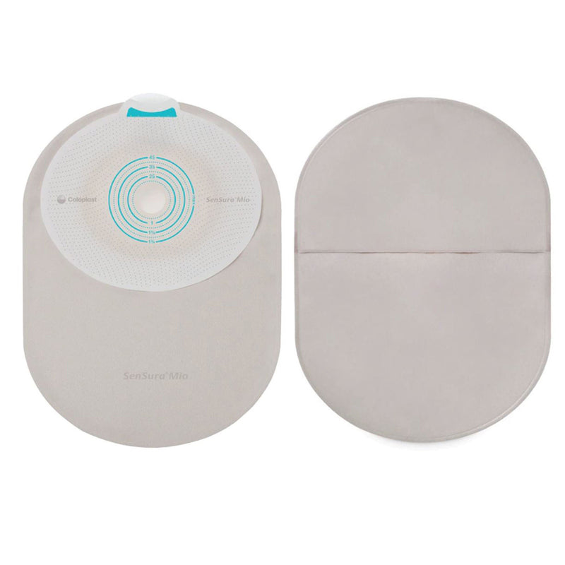 SenSura Mio Mini 1-Piece Closed End Opaque Ostomy Pouch, 15 – 45 mm Stomas (Box of 30)
