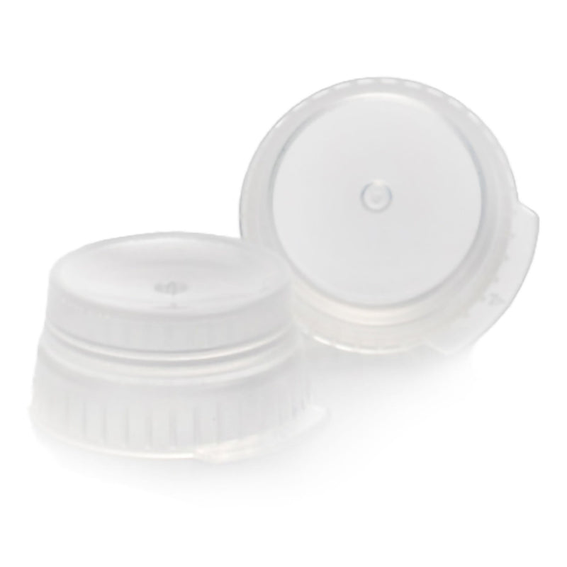 McKesson Snap Cap Closure, Colorless, Polyethylene, for use with 16 mm Tubes (Bag of 1000)