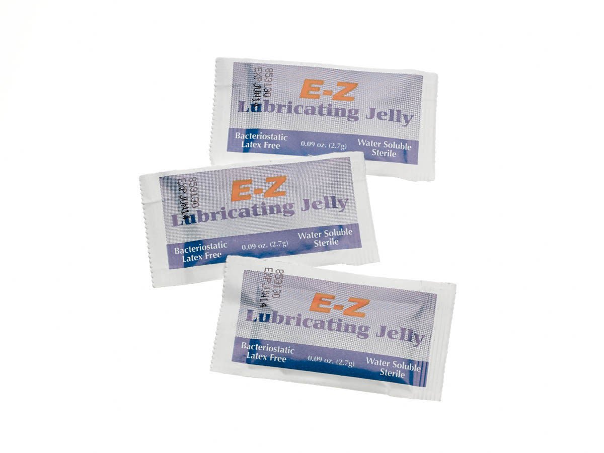 Lubricating Jelly E-Z 2.7 Gram Individual Packet Sterile (Case of 864)