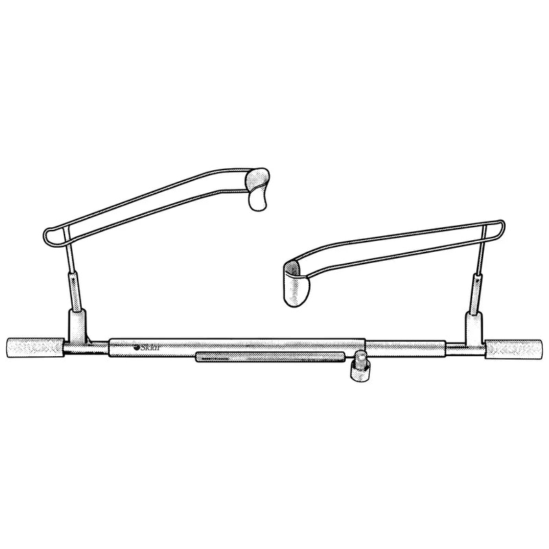 Sklar Schott Eyelid Speculum - Solid, 16mm - 65-7697
