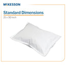 McKesson White Tissue/Poly Pillowcase, 21 x 30 Inch (Case of 100)