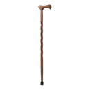 Brazos Twisted Walnut Cane with T-Handle, 37-Inch Height (Each)