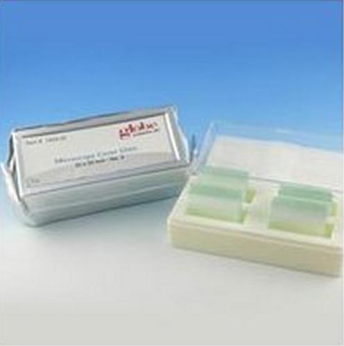 Globe Scientific Cover Glass Square No. 1 Thickness 22 X 22 mm (10/BX) 