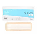 5-Layer Foam Dressing Kendall 4 X 13 Inch With Border Film Backing Silicone Adhesive Rectangle Sterile (25/CS)