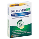 Mucinex DM Guaifenesin / Dextromethorphan Cold and Cough Relief (Carton of 40)