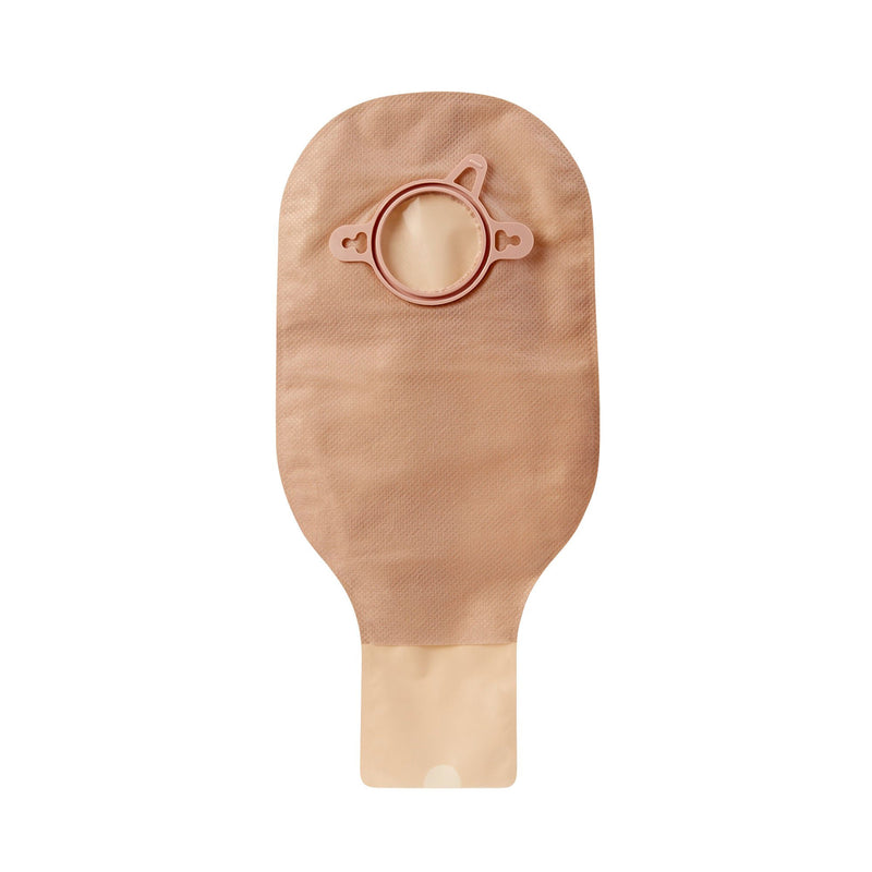 New Image 18122 Beige Colostomy Pouch, Pre-cut to Fit 44 mm Stomas, Green Match (10/BX)