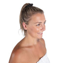 Hair Scrunchie Black One Size Fits Most (Case of 250) 