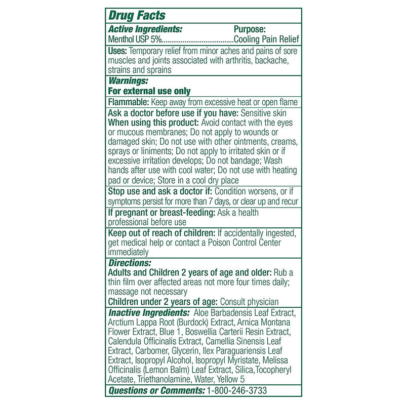 Biofreeze Professional 5% Menthol Topical Pain Relief, 32-ounce pump bottle (16/CS) 