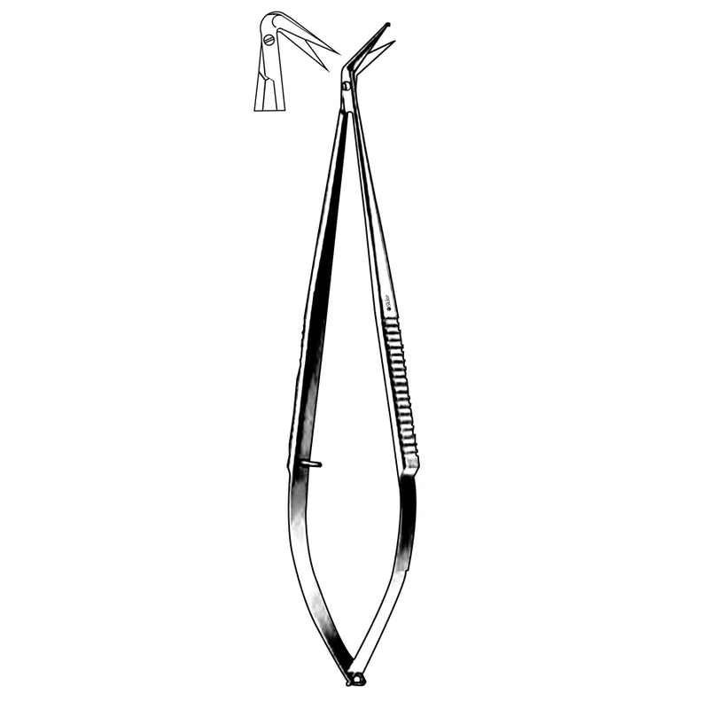 Sklar Potts-Smith Micro Vascular Scissors - 7-1/4", Angled 120°, Sharp/Sharp - 98-1080