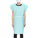 McKesson Brand McKesson Patient Exam Gown, One Size Fits Most, Teal (50/CS)
