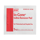 Io-Gone Iodine Removal Wipe, 3 x 6.6 centimeters (100/BX) 