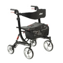Nitro HD Bariatric Four-Wheel Rollator, Black (Each)