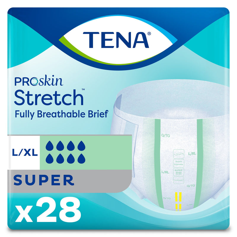Essity HMS North America Inc Tena ProSkin Stretch Super Incontinence Brief, Large / Extra Large (2/CS)