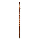 Mabis Healthcare Brazos Twisted Hickory Rustic Walking Stick, 55-Inch Height 