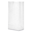 White Paper Bag, 4.17 x 6.13 x 12.44 Inch