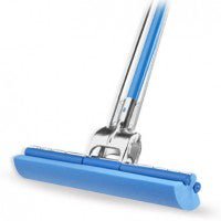 Cleanroom Wet Mop Pad Roll-O-Matic Blue Foam Disposable (Case of 12)