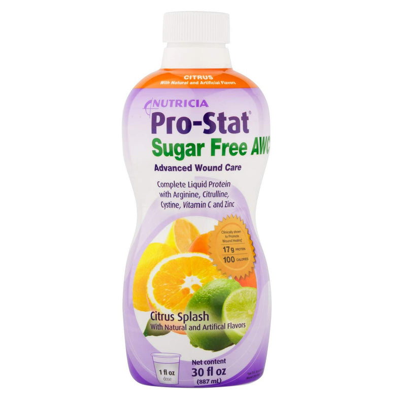 Pro-Stat Sugar Free AWC Citrus Splash Complete Liquid Protein, 30-ounce Bottle (Case of 4)