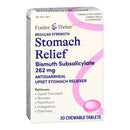 Foster & Thrive Stomach Relief 262 mg Bismuth Salicylate Chewable Tablets (Carton of 30)