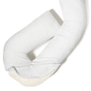 MedCline MedCline Therapeutic Body Pillowcase, White, Medium/Large 