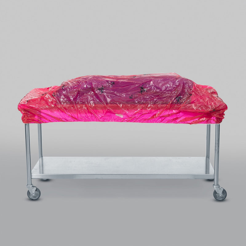 Tidi Products Table Containment Cover TIDIShield 52 L X 27 W X 40 H Inch For Long Back Table (30/CS) 