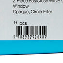 SenSura Mio Click 2-Piece Opaque Ostomy Pouch, Blue Match (Box of 10)