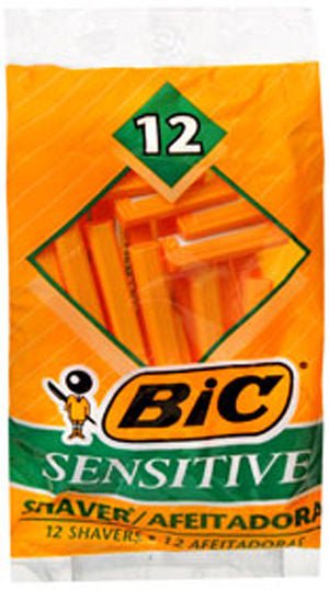 Bic Sensitive Razor (Pack of 12)