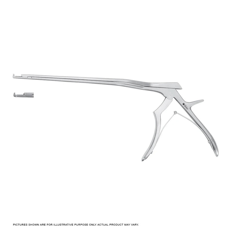 Sklar Kerrison Rongeur - 4-1/4", Bayonet Left, Upwards Cutting (90°), 6mm Tip, Titanium Nitride Coated - 42-9306 