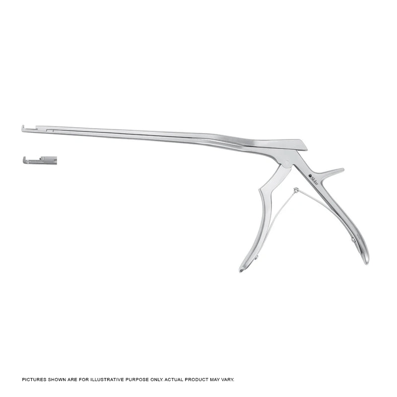 Sklar Kerrison Rongeur - 6", Bayonet Right, Upwards Cutting (90°), 2mm Tip, Titanium Nitride Coated - 42-9212