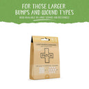 Nutricare USA LLC Patch Adhesive Strip, 2 x 3 Inch / 3 x 3 Inch (30/CS) 