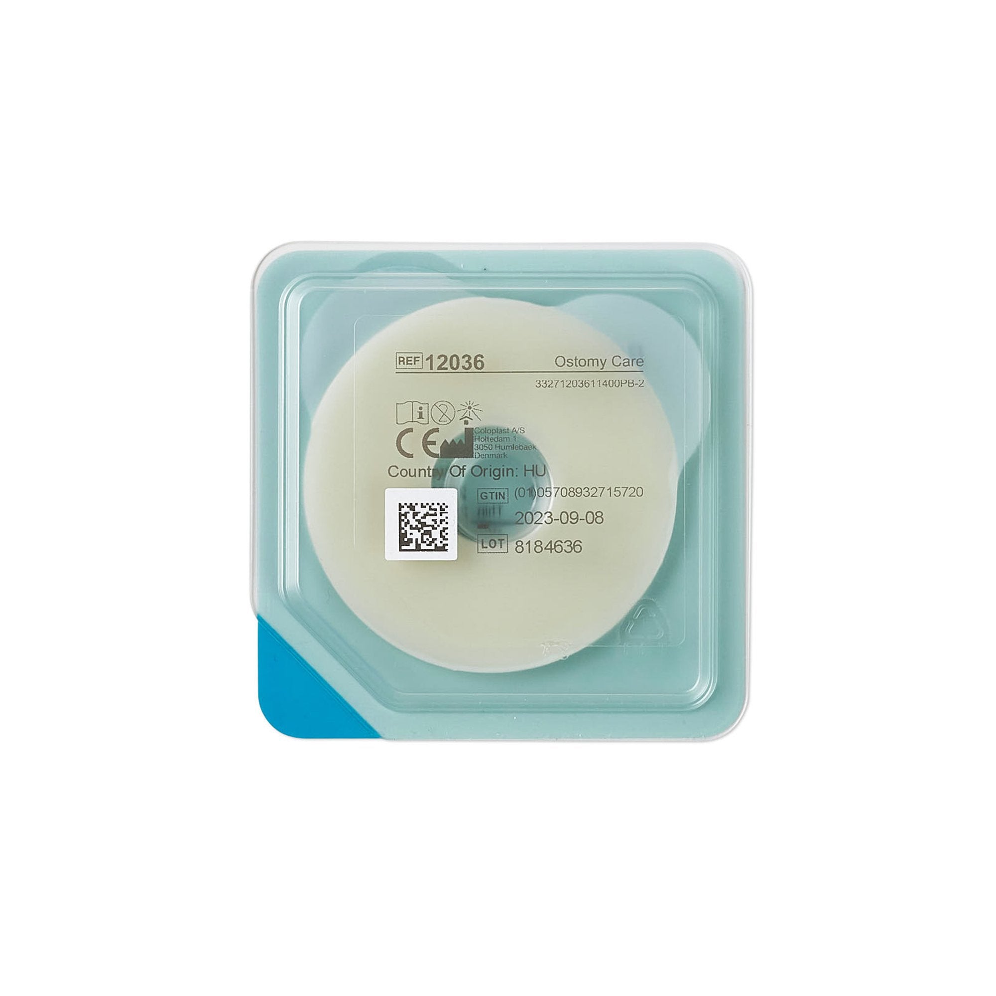 Coloplast Ostomy Seal Brava Thin 3/4 Inch (18mm) Stoma 2-1/4 Inch (57 mm) For Use with Ostomy Pouch (10/BX) 