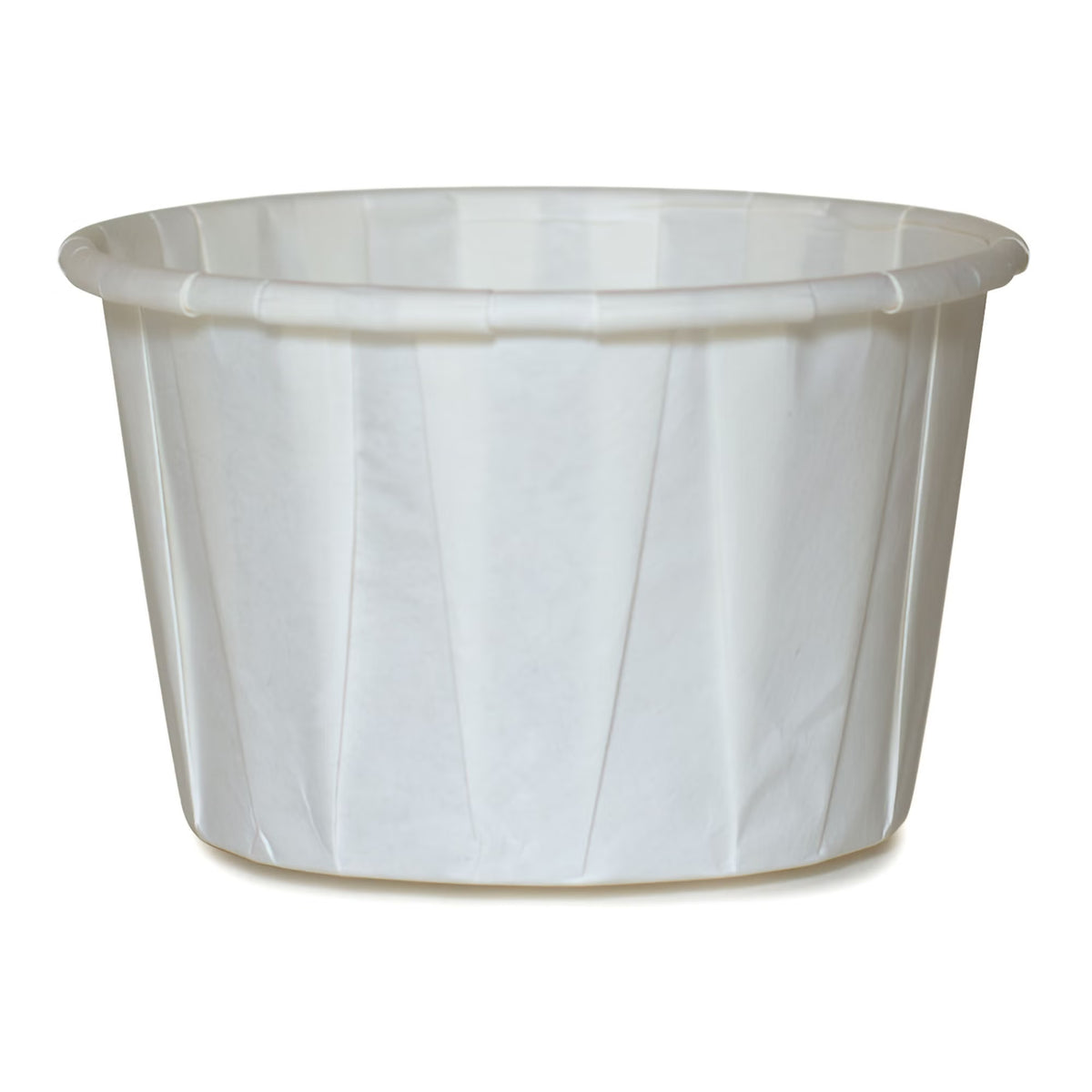 McKesson White Paper Soufflé Cup, 3.5-ounce Capacity (Case of 5000)