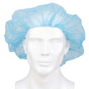 McKesson Brand McKesson Disposable Bouffant Surgical Caps, Blue, Elastic Closure, 21 Inch (500/CS) 
