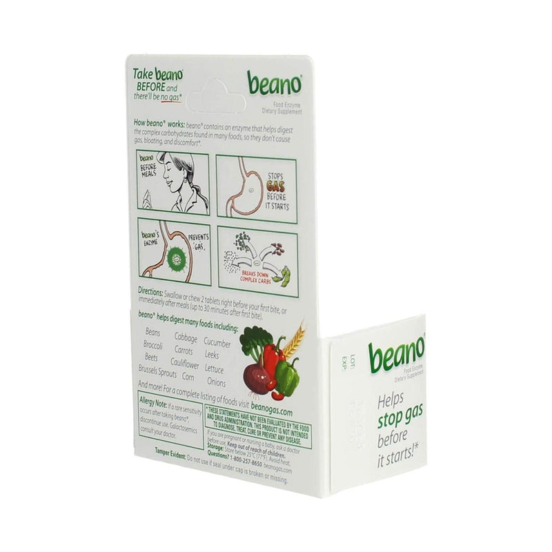 Beano Food Enzyme Tablets, Extra Strength