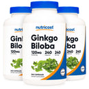 nutricost 120 mg Ginkgo Biloba Capsules (Case of 2880)
