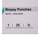 McKesson Argent Disposable Biopsy Punches, 5.0 mm (Case of 4 Boxes)