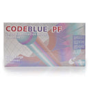 CodeBlue PF Latex Extended Cuff Length Exam Glove, Large, Blue (Case of 500) 
