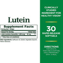US Nutrition Nature's Bounty Lutein 40 mg Dietary Supplement Softgels 