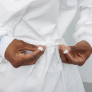 Chemotherapy Procedure Gown Contec CritiGear 6X-Large / 7X-Large White NonSterile ASTM D6978-05 Disposable (Case of 30)