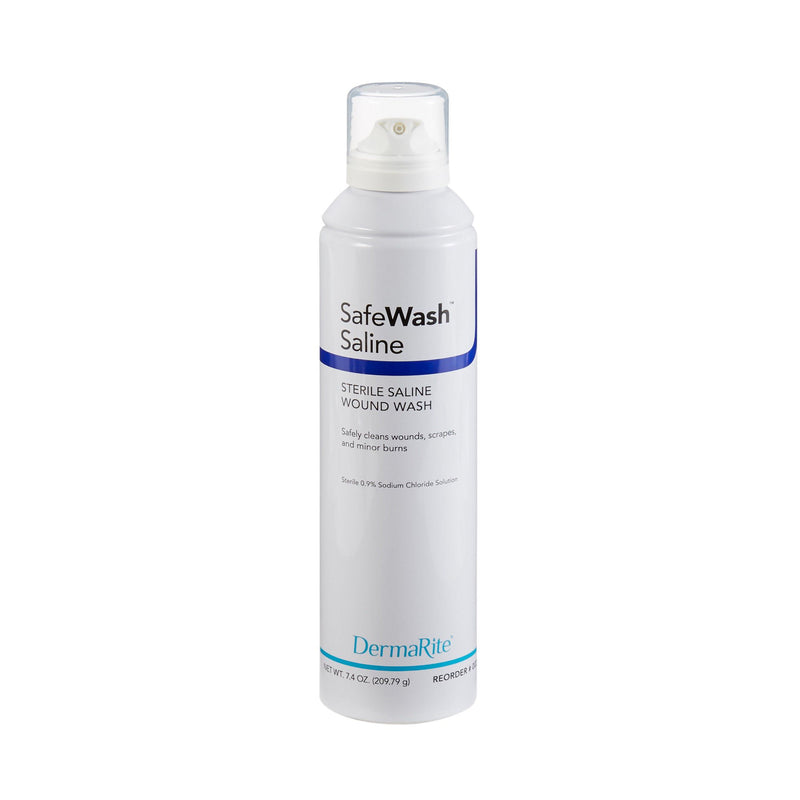 SafeWash Irrigation Solution, Sodium Chloride 0.9%, 7.1-ounce Spray Can (Case of 12)