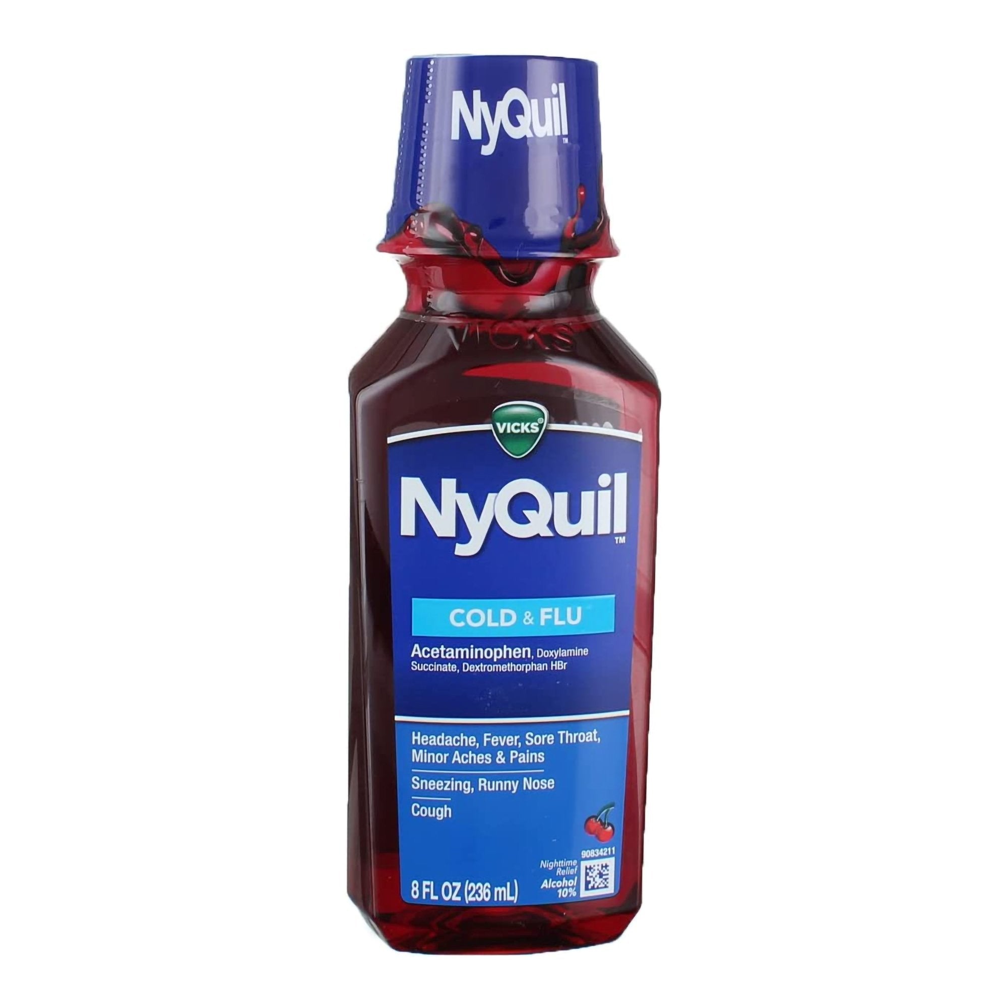 Procter & Gamble Vicks NyQuil Cold & Flu Liquid 