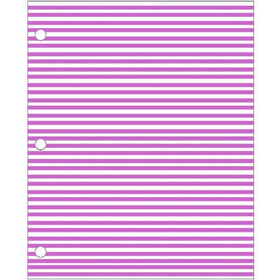 Adhesive Color Identification Sheets - Lavender with White Stripes - 96-1851