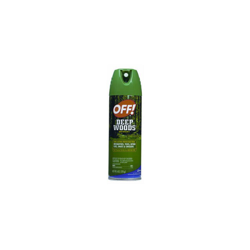 Off! Deep Woods DEET Insect Repellent, 6 oz. Spray Can (12/CS) 